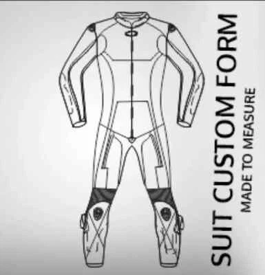 MaBanfertigung Jedes Design Jedes Logo/Marke Motorrad-Rennlederkombi für Herren - Bild 1 von 4