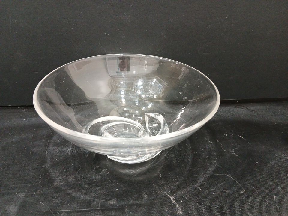 Vintage Steuben Crystal Art Glass 7” Spiral Based Bowl - Signed | eBay