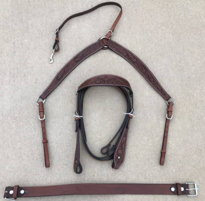 Selle Western Horse Pleasure Rose - Tailles 12 à 16 Pouces - Neuve !
