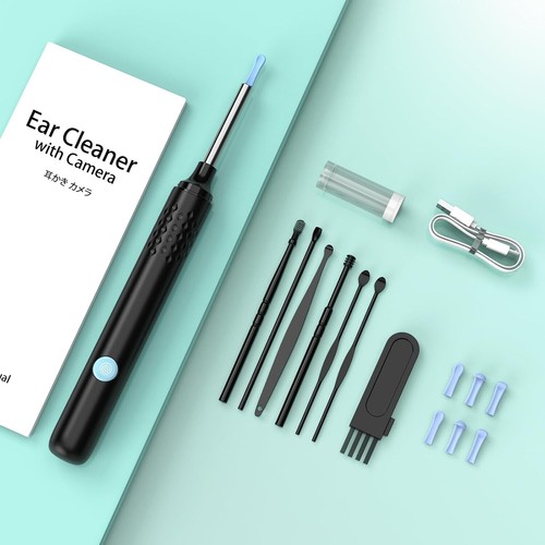 Wohlmen Ear Wax Removal with HD Camera Wireless Compatibility with Iphone, Ea... - Picture 8 of 9