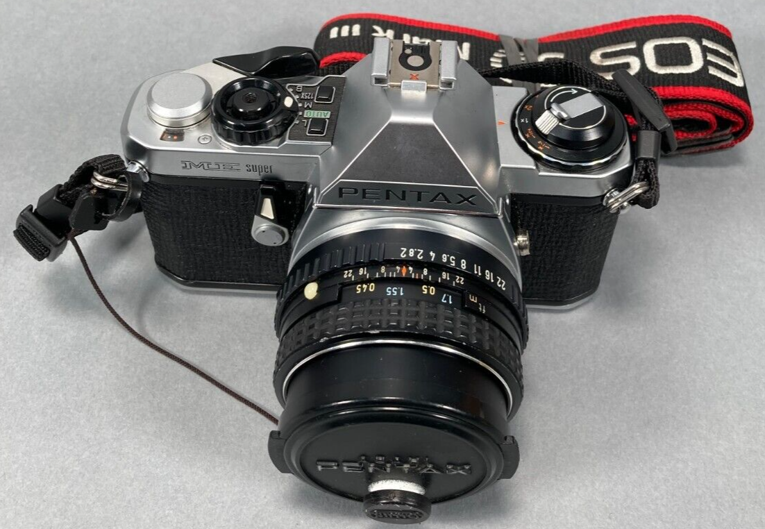 PENTAX ME 一眼レフカメラ SMC PENTAX-M 50mm 美品 格安 Pentax ペンタックス ME smc Pentax-M 50/1.7 レンズ付き