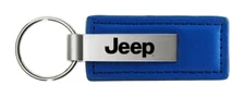 Jeep Rectangular Leather Key chain