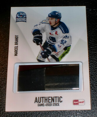 DEL Playercards * Saison 2022-23 * Stick Card * Marcel Brandt * Straubing Tigers