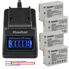 Kastar Battery LCD Quick Charger for Canon NB-7L CB-2LZ Canon PowerShot G10 IS