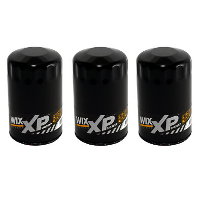 Wix Xp Set 3 Engine Motor Oil Filters For Cadillac Chevrolet GMC Isuzu Pontiac