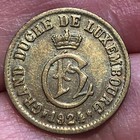 1924 Luxembourg 5 Centimes Copper Coin - Xf (Extra Fine) condition