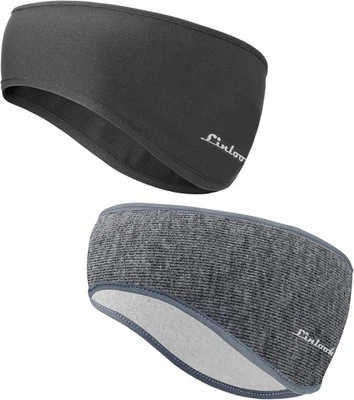 LINLOOK Ohrwärmer Stirnband Damen Herren Warm 2 Stück