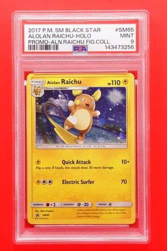 Alolan Raichu graded PSA 9 for sale on eBay