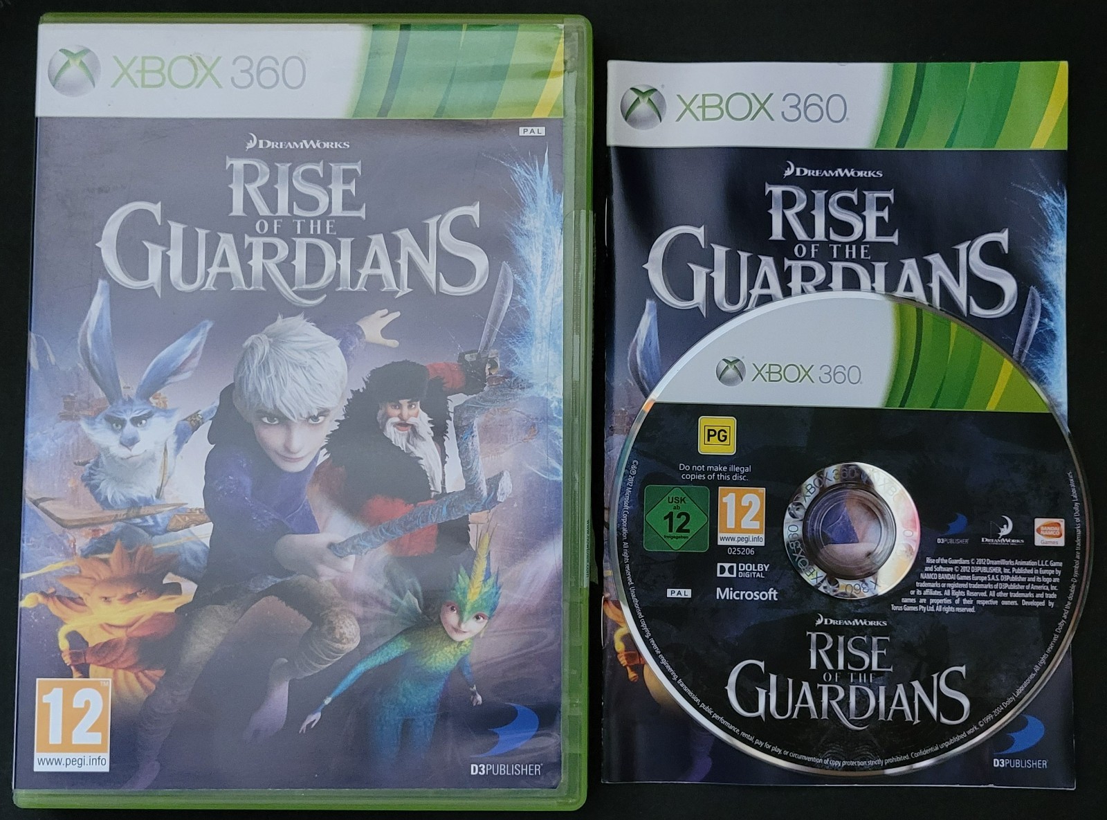 Rise of the Guardians - Xbox 360 - Same Day Dispatch !!