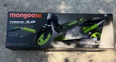 Mongoose Force 3.0 Folding Scooter MaxGrip NEW IN BOX