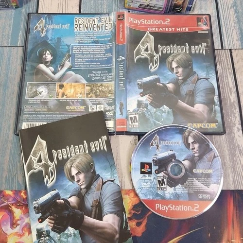 Resident Evil 4 Greatest Hits - Sony Playstation 2 PS2 Pristine DISC! Authentic