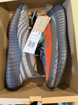 Yeezy Boost 350 V2 Low Carbon Beluga, Size 10