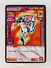 Khyber - Promo - Wildstorms CCG card (1996) Shattered Image! Incentive Pack