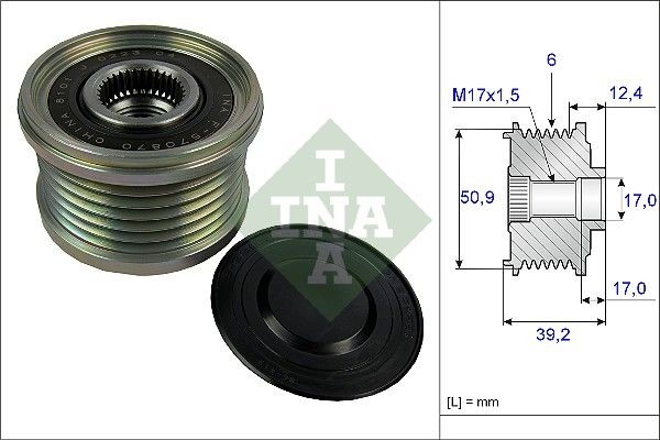 Fits INA 535 0247 10 Alternator Freewheel Clutch  ⭐UK Stock⭐