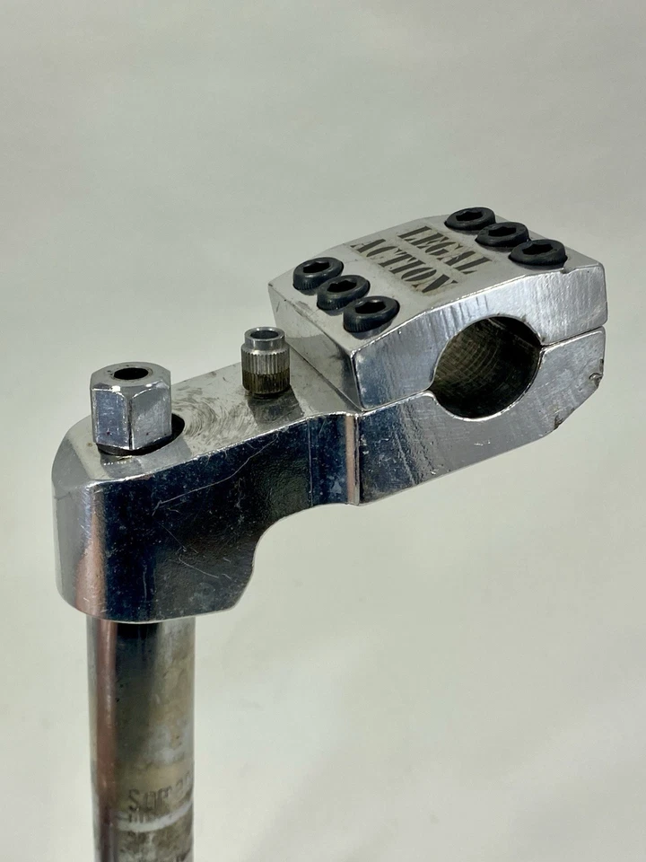 Acción Legal Freestyle Vástago LA Rotor Cuello 6 Pernos Años 80 Old School BMX SBS Potts OG Foto 3 de 4