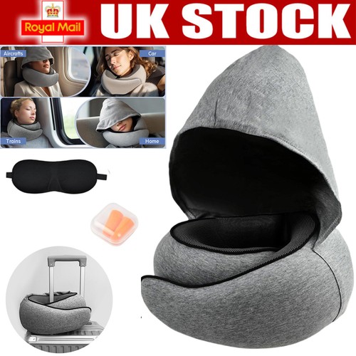 Memory Foam U Shaped Travel Pillow Neck Support Soft Head Rest Plane Car Cushion
