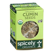 Organic Cumin Seeds 0.5 Oz Case Of 6 By Spicely Organics