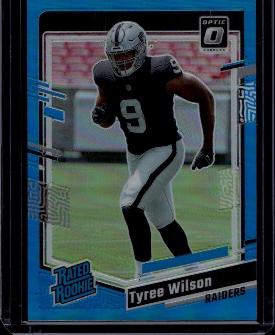2023 Donruss Optic #262 Tyree Wilson Aqua #/299