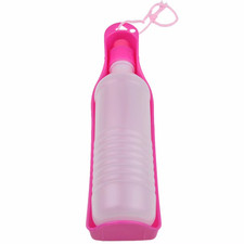 Portable Pet Dog Water Bottle Travel Cup Outdoor Feeder Dispenser Drinking Bowl