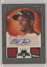2015 Panini Diamond Kings Green Framed 3/5 Michael Taylor #14 Auto nd3