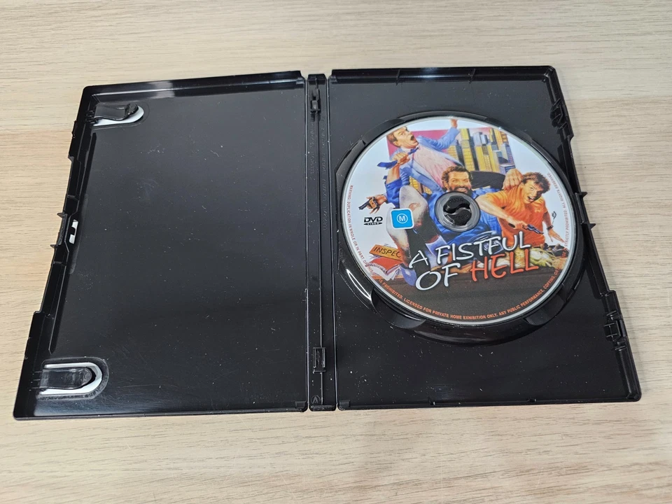 A Fist Full of Hell DVD All Regions 1973 Bud Spencer Flatfoot The Knock Out Cop - image 3 of 3