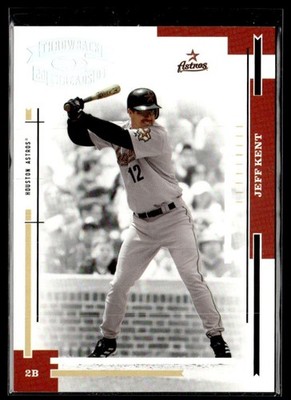2004 Donruss Throwback Threads Silver Proof Jeff Kent 067/100 Houston Astros #84