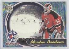 1999-00 Pacific Dynagon Ice All-Star Preview Martin Brodeur #13 HOF 4p5