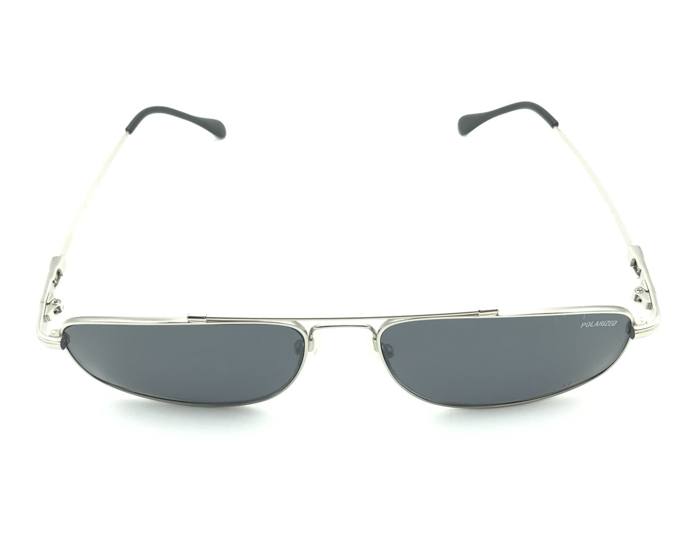 SUPERFLEXX  Silver Metal Rectangular Sunglasses G… - image 3