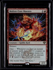 Molten-Core Maestro - 125 - Foil - SOS - NM - MTG Magic the Gathering
