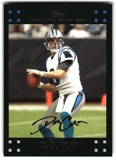 2007 Topps #20 David Carr Carolina Panthers