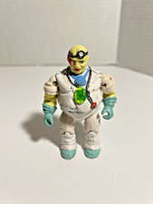 Vintage Bionic Six Dr. Scarab Die Cast Metal Action Figure 1986 LJN Toys