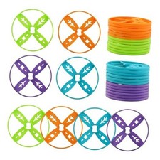 Outside Toys for Kids Ages 4-8, 24 Pack Flying Discs Supplement Set -