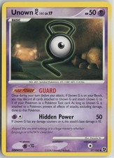 Unown [G] 57/106 Uncommon Great Encounters Pokemon Near Mint on eBay