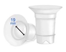 Maymom Flange Inserts 19 mm for Medela, 24 mm Shields/Flanges For Breast Pump