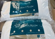 Hotel Grand White Down Pillow King Set Of 2