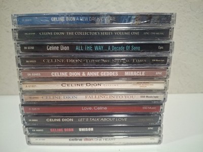 Lot Of 11 Celine Dion CD's  - B624 - 4 Are Brand New!