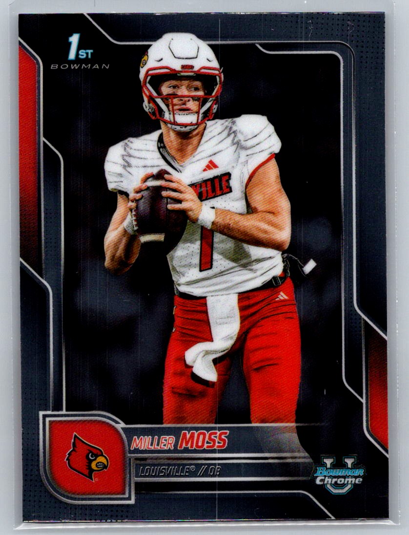 2025 Bowman University Chrome #141 Miller Moss