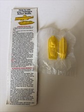Vintage Kellogg's Cereal Premium -Yellow Action Rescue (Baking Soda) Cruiser New