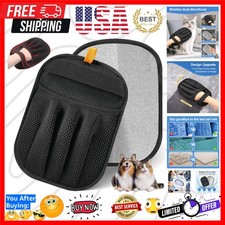 Pet Hair Removal Glove Cat Dog, Electrostatic Reusable Hair Remover Tool ...