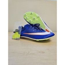 Nike Zoom Rival Sprinter Track Spikes Racer Blue Lime DC8753-401 Mens Size 9.5