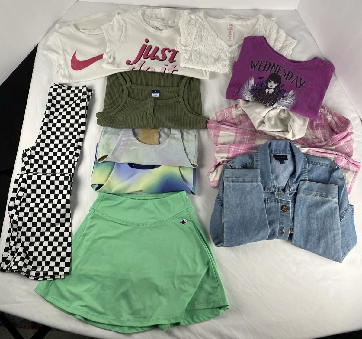 Justice Ooh La La Polka Dot Ss Shirt Size 10 Girl'S