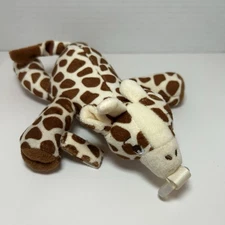 Philips AVENT Giraffe Lovey Plush Pacifier Holder Soothie Snuggle Stuffed Animal