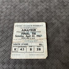 FA Amateur Cup Final Tickets  1967