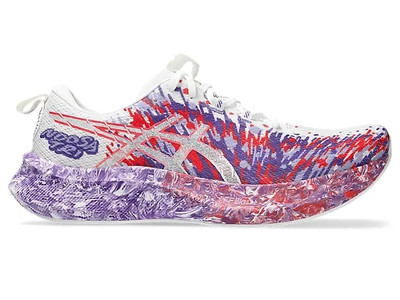 ASICS NOOSA TRI 16 1011B872 101 White Edo Purple Running Shoes oki 