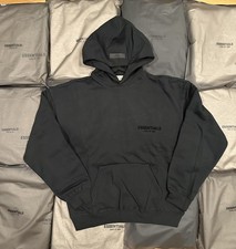 NEW Fear of God Essentials Black Hoodie Size S 100 Authentic  