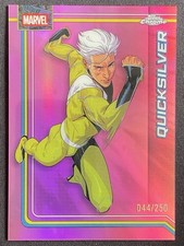 Quicksilver 2026 Topps Chrome Marvel Comics Pink Refractor Base /250 #93