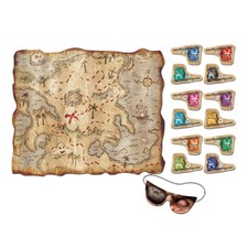 Beistle Pirate Treasure Map Party Game Party Supply Decoration