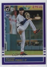 2019 Panini Donruss Retro 1985 Holo Purple Cionel Perez #233 1q9