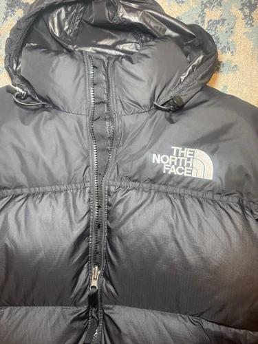 North Face 700 Puffer Jacket Size Medium Mens, Black, Highly Sought After image 2