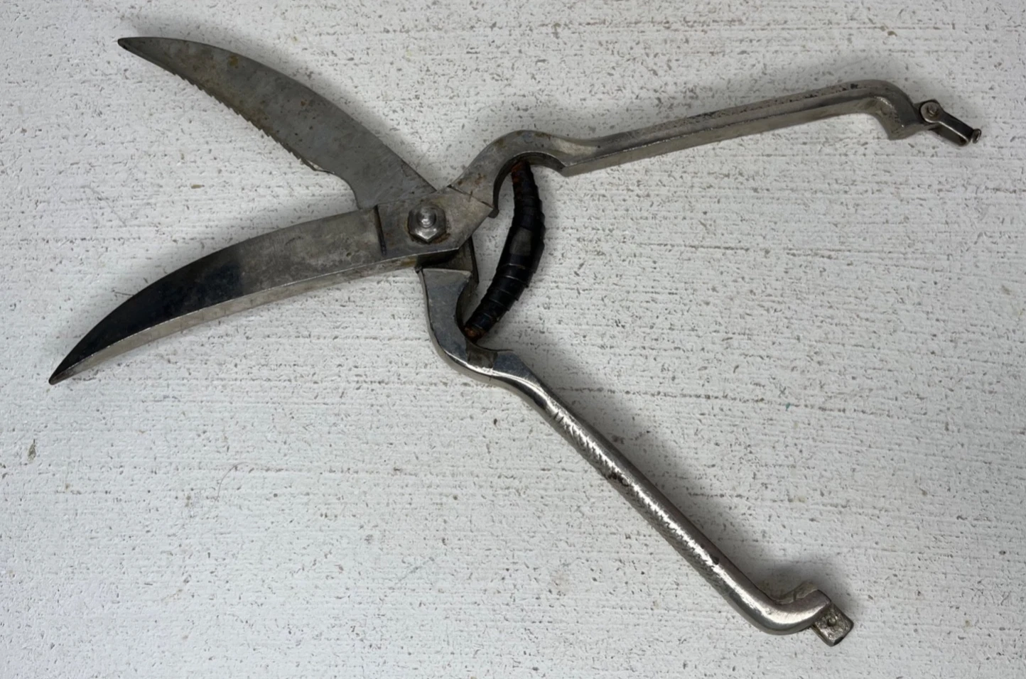 VTG Zeta Made in Italy Metal Pruning Kitchen Shears Locking Handle